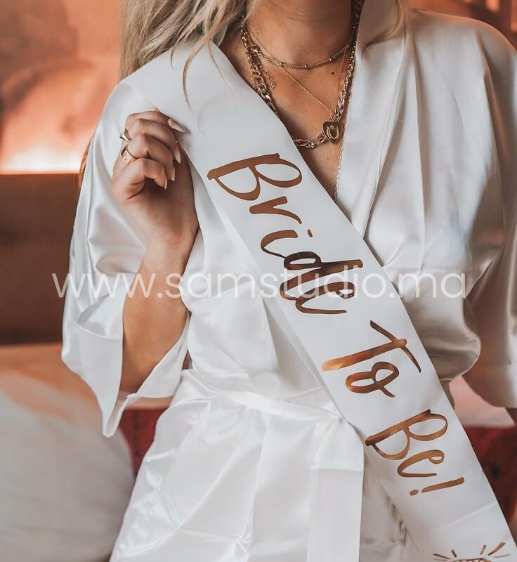 Écharpe "Bride-To-Be"